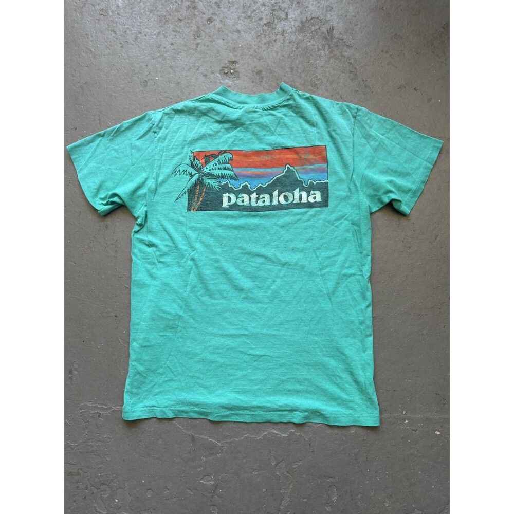 Vintage 80s Pataloha Patagonia T Shirt Green